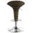 Birnbaum Swivel Adjustable Height Counter Stool with Metal Frame