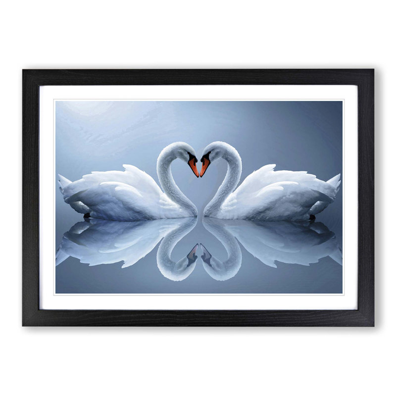 Single Picture Frame Print, Black