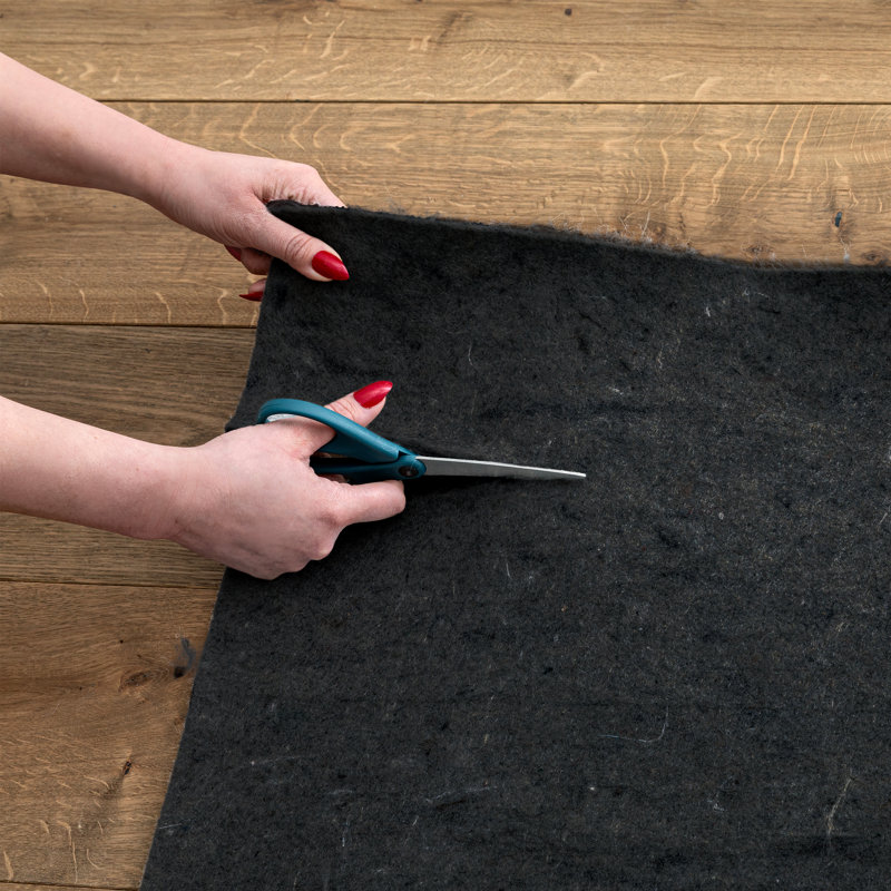 Dual Surface Indoor Non-Slip Cushioning Rug Pad, Rectangle 4' x 6'