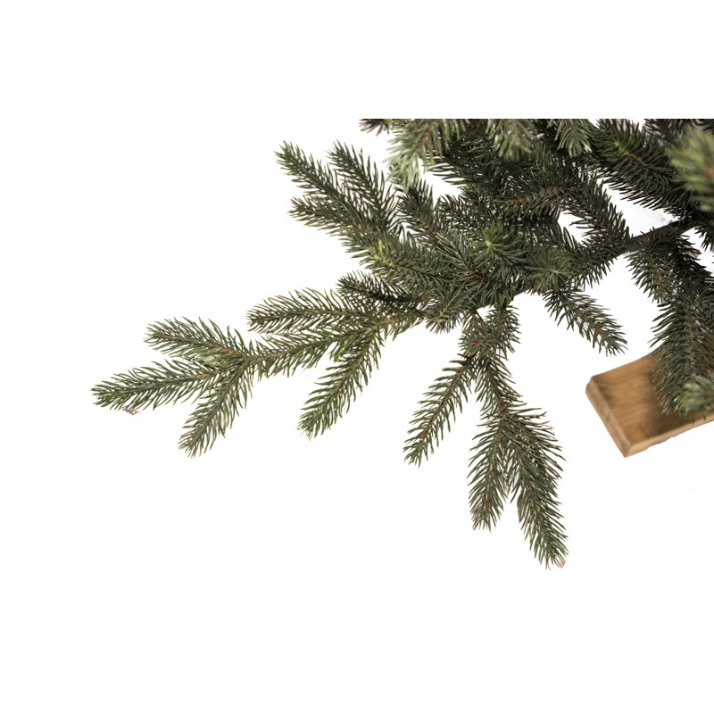 Arkansas Green Spruce Artificial Christmas Tree with Stand, 7.5ft H