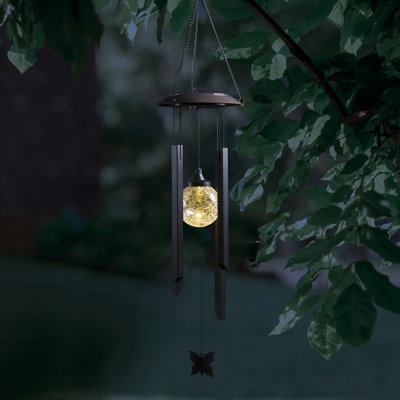 Carillon à énergie solaire H 32 "avec lumière DEL