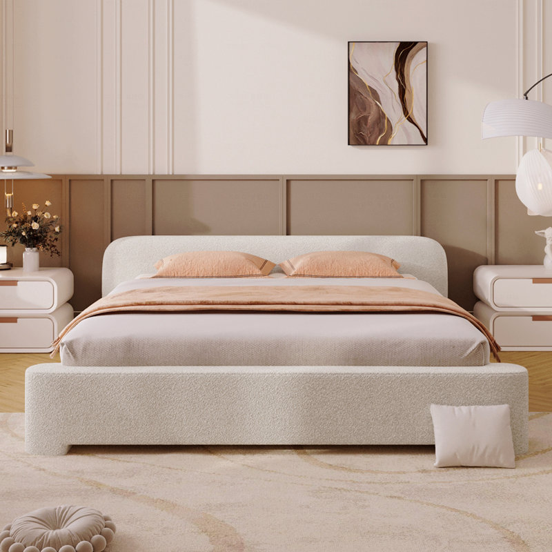 Bounce Upholstered Bed, Queen