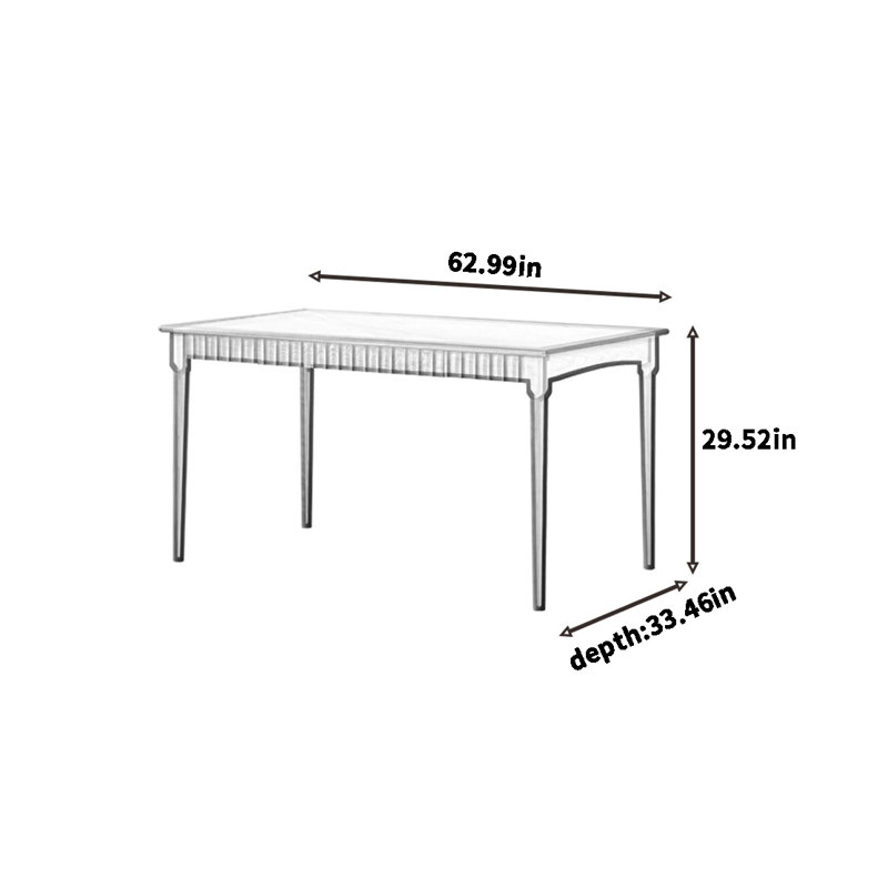 Lefkoniko, H 29,52 po x L 62,99 po x l 33,46 po