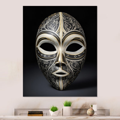 Masque africain traditionnel Ethnical