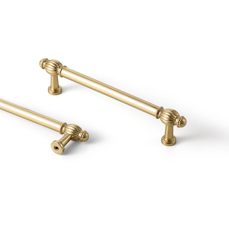 Ensemble de poignées de bar Classic Classic, Bronze champagne, 3.75"