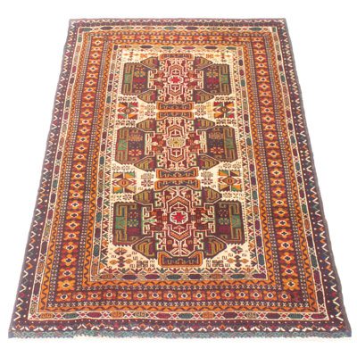 Teimani Cream Rug 3'3" x 6'0"