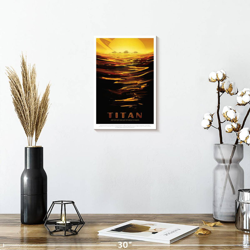 Oberle Titan Retro Print, 12" H x 8" W