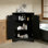 Armoire de rangement de coin salle de bain avec 2 portes et tablettes réglables