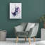 Art mural sur toile tendue - Amy Tieman «Ocean Blooms 2», art mural pour salon, chambre à coucher ou bureau - 14 x 19