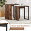 Ensemble de 2 tables d'appoint gigognes 2-en-1