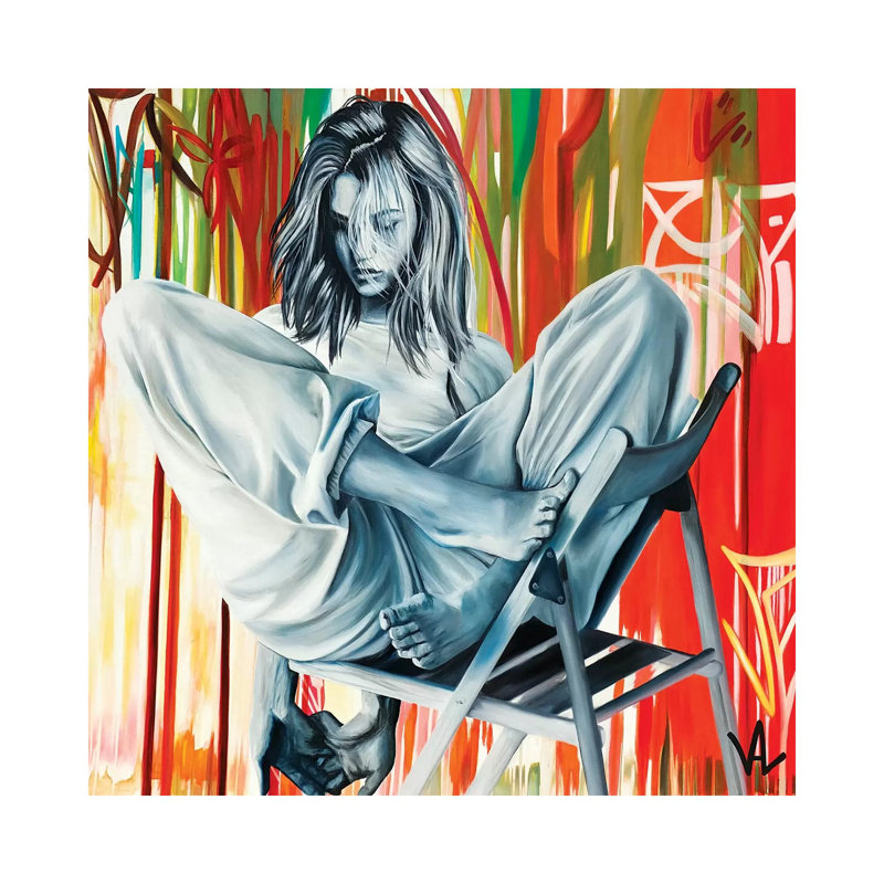 Sunday Clothes by Val Escoubet - Painting on Canvas, 66.04cm H x 66.04cm W x 3.81cm D, Wrapped Canvas