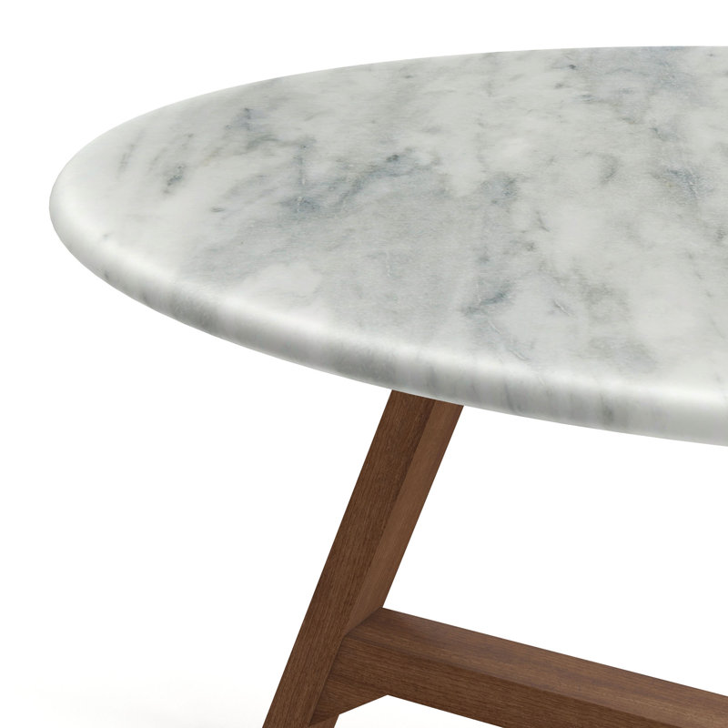 Table basse 3 pieds Castello, Noyers