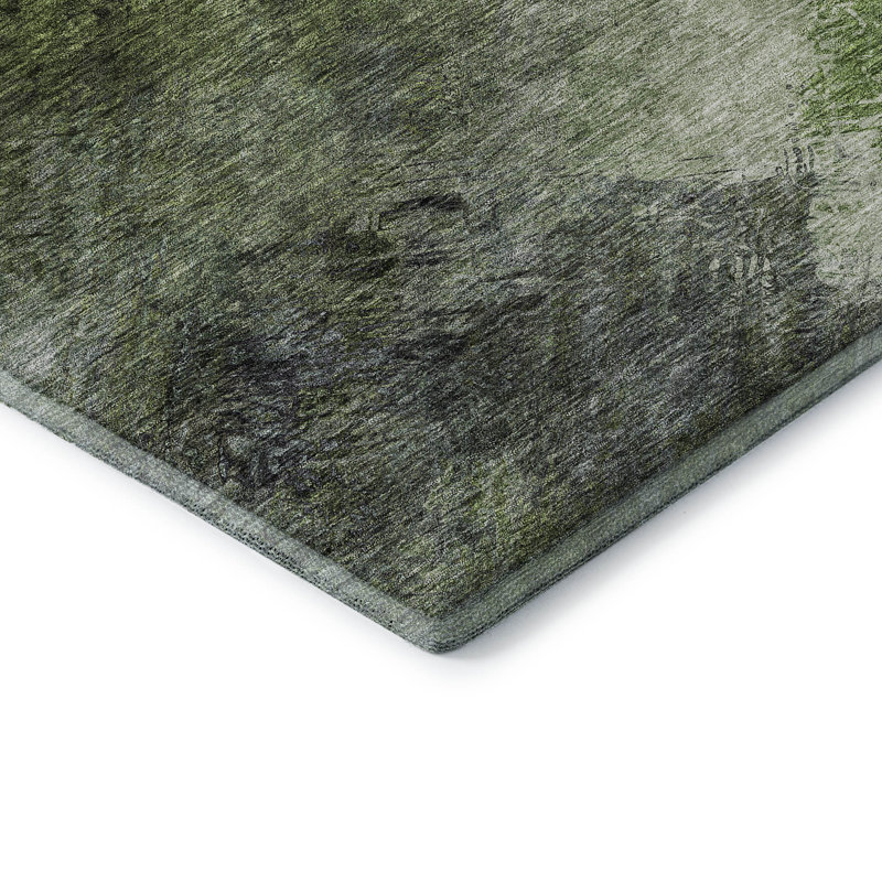 Tapis vert Cerrito AMF590 lavable à la machine de qualité supérieure, Rectangle 9 pi x 12 pi