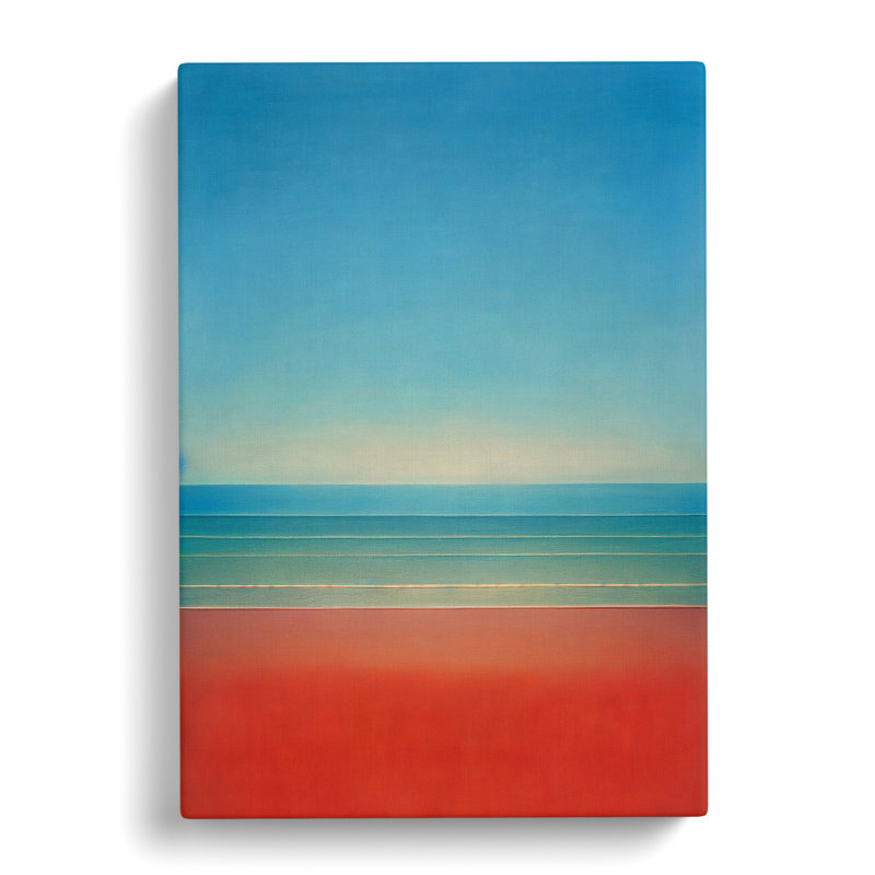 Modern Beach Seascape Vol.3 - Wrapped Canvas, 60cm H x 40cm W x 3cm D