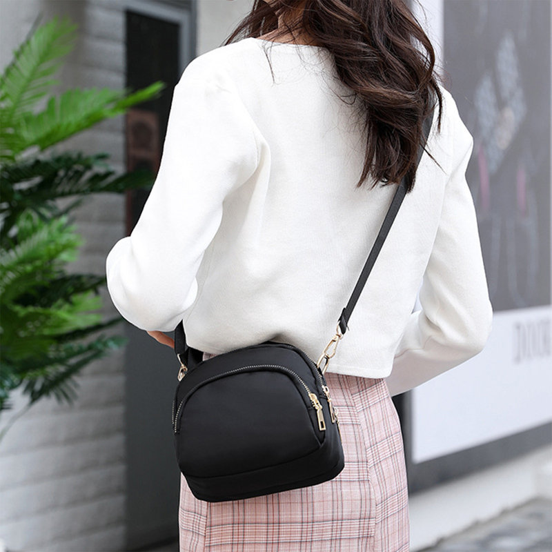 Sac à bandoulière en nylon 3 couches