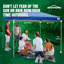 120'' W x 120'' D Steel Pop-Up Canopy