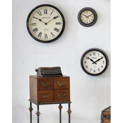 Smiths Retro Wall Clock - 28cm