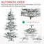 Arbre de Noël artificiel pin enneigé