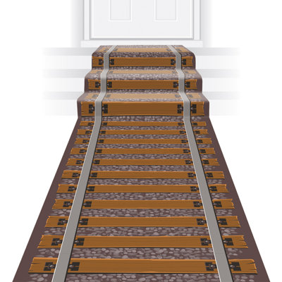 Railroad Track Runner - 24" x 10' - Pack of 6