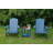 2-Piece Adirondack Chair, Outdoor Lounge Chair With Built-In Side Cup Holder-1125642280