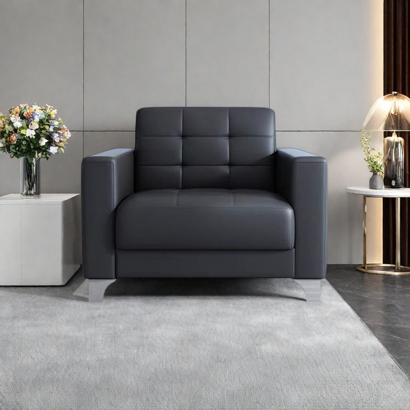 Simple modern comfortable accent chair