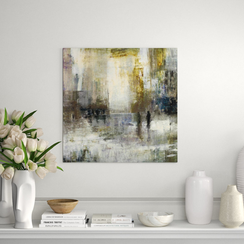City Search Painting, Plexi, 24" H x 24" W