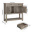 Console 35,4 po avec tiroirs et armoire-1157606655