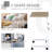 30.75'' H x 23.5'' W Laptop Cart with Wheels