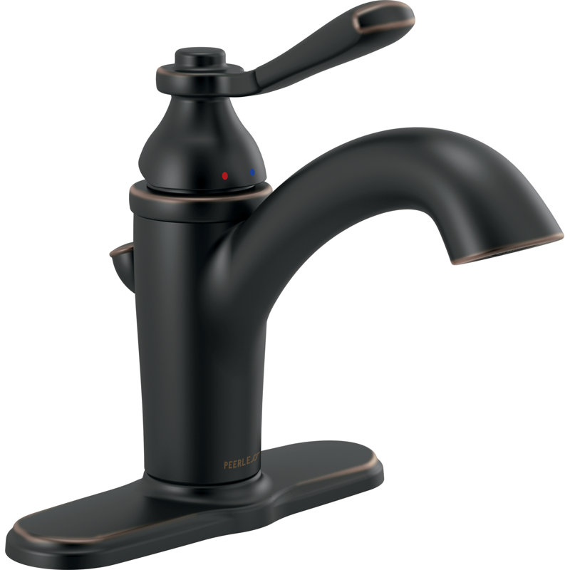 Elmhurst Single-handle Bathroom Faucet with Drain Assembly, Oil Rubbed Bronze