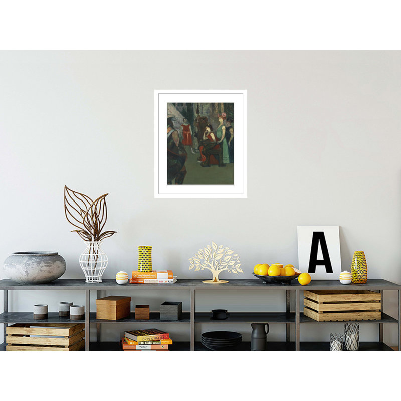 «Messaline» par Henri de Toulouse-Lautrec, impression giclée sur cadre, H 27,48 po x l 23,5 po