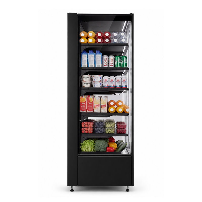 Yeego 27.1 Cu. Ft. Commercial Beverage Refrigerator, Glass Door Display Merchandiser Cooler for Retail Stores