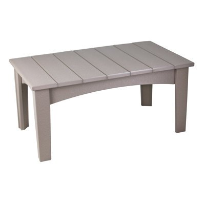 Table basse en plastique Rochele