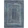 Machine Washable Indoor/Outdoor Xhevrie ACN1725 Blue Rug