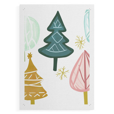 Christmas Holiday Art CCLXV - Impression sur toile seulement - NON-CADRE