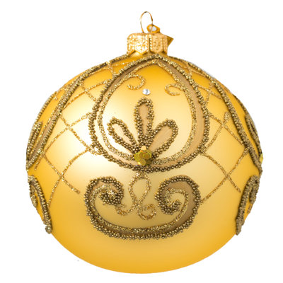 Ornement boule sceptre, décoration royal