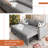 77.2" Upholstered Sleeper Sofa Bed-1125058334