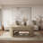 Lift Top Wood Coffee Table, Center Tea Table With Hidden Storage Compartment And Open Shelf For Living Room, Apartment, Small Space, Oak-310895067-323496858
