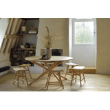 Mikado 2 - Piece Solid Wood Dining Set