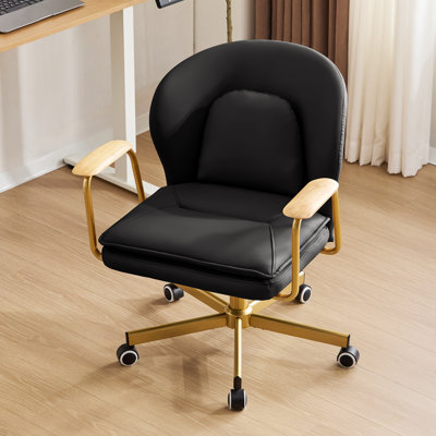 Fauteuil de bureau ergonomique en similicuir