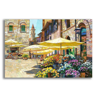 " Siena Flower Market " by Howard Behrens