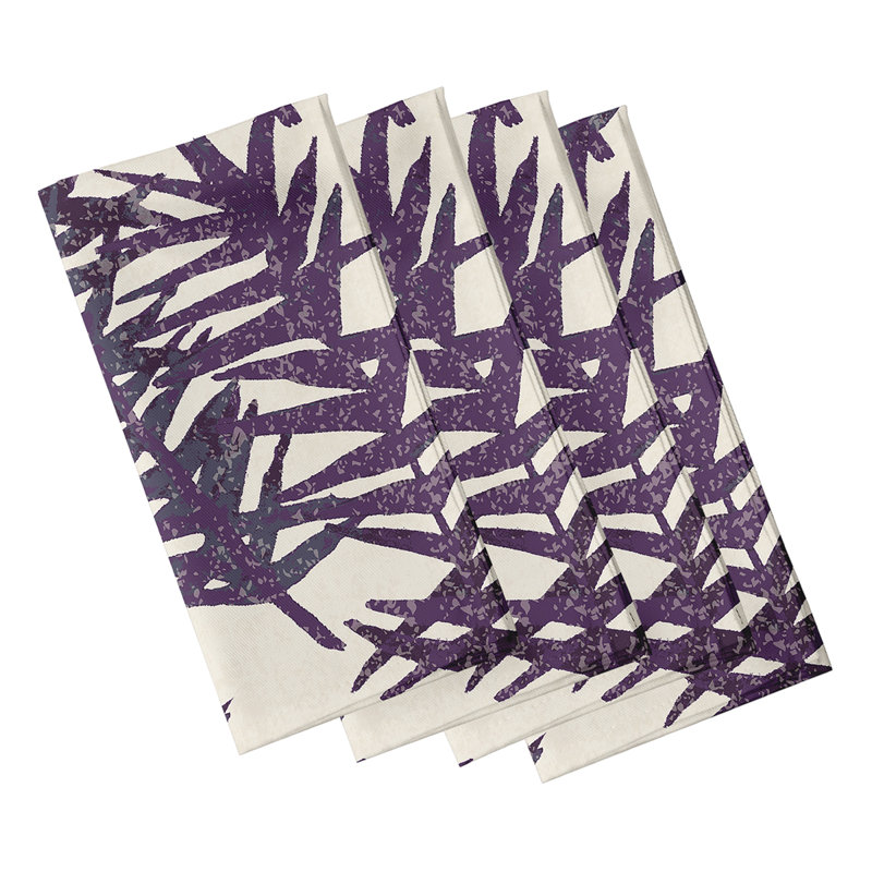 Ensemble de serviettes 4 pièces Marlow Spikey, Mauve