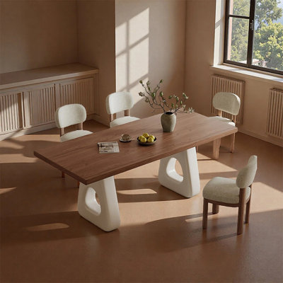 Ensemble de table de salle à manger moderne et simple de luxe