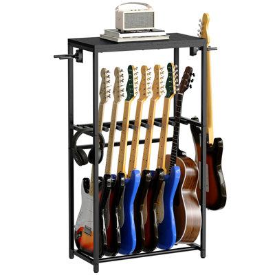 Guitar Stand Guitar Rack For Acoustic Holder Electric Guitar Bass Multiple Guitar Rack Holder For Guitars Guitar Amp Accessories For Home Music