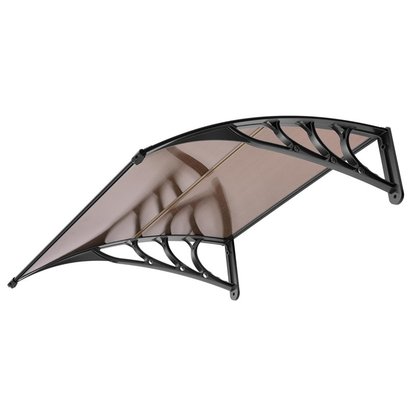 Auvent de porte en polycarbonate