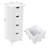 Kayleeh Bathroom Storage Cabinet, Freestanding Cabinet with Drawers