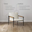 Fauteuil Rhian Boucle