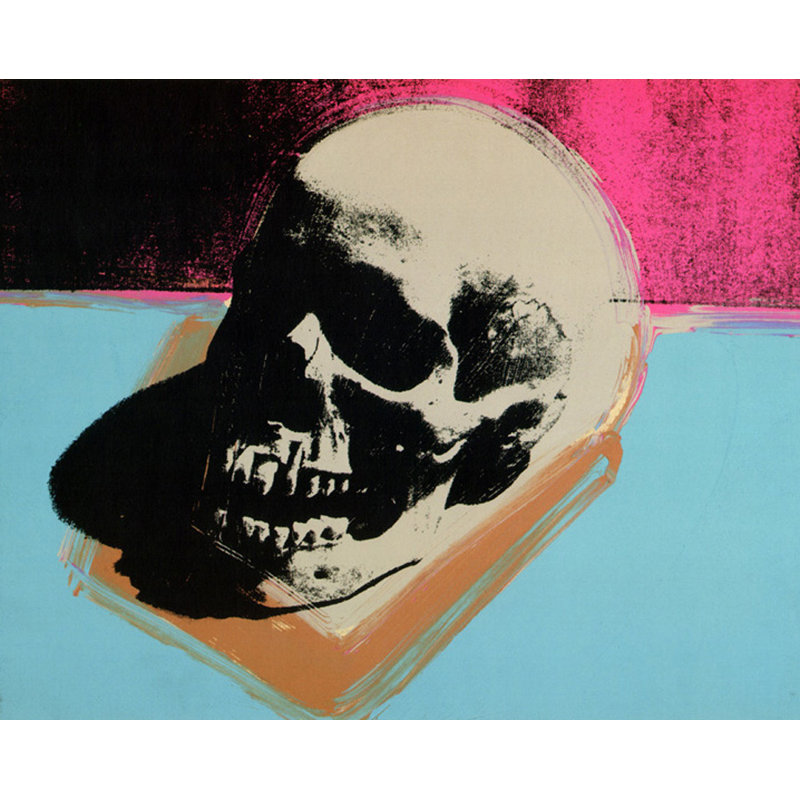 Crâne, 1980, H 14 po x l 18 po