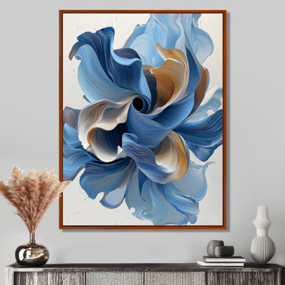 Lavande et balance des pivoines bleues - art mural pivoines III