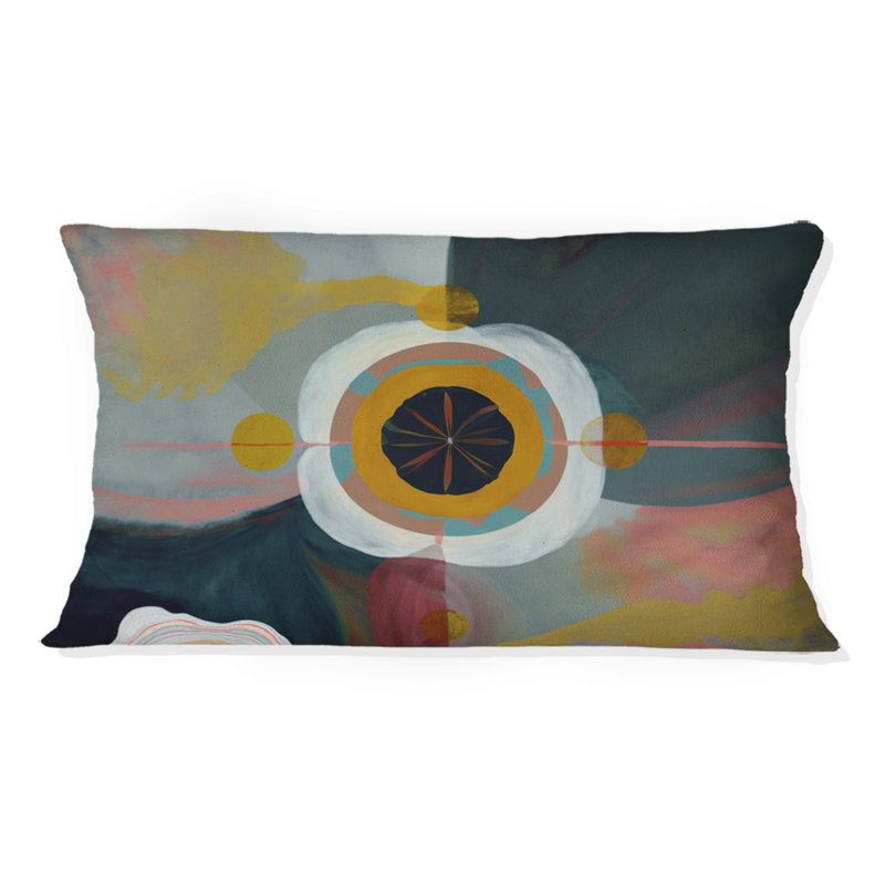 Coussin Mystic Terra Rosa Wages III - imprimé abstrait