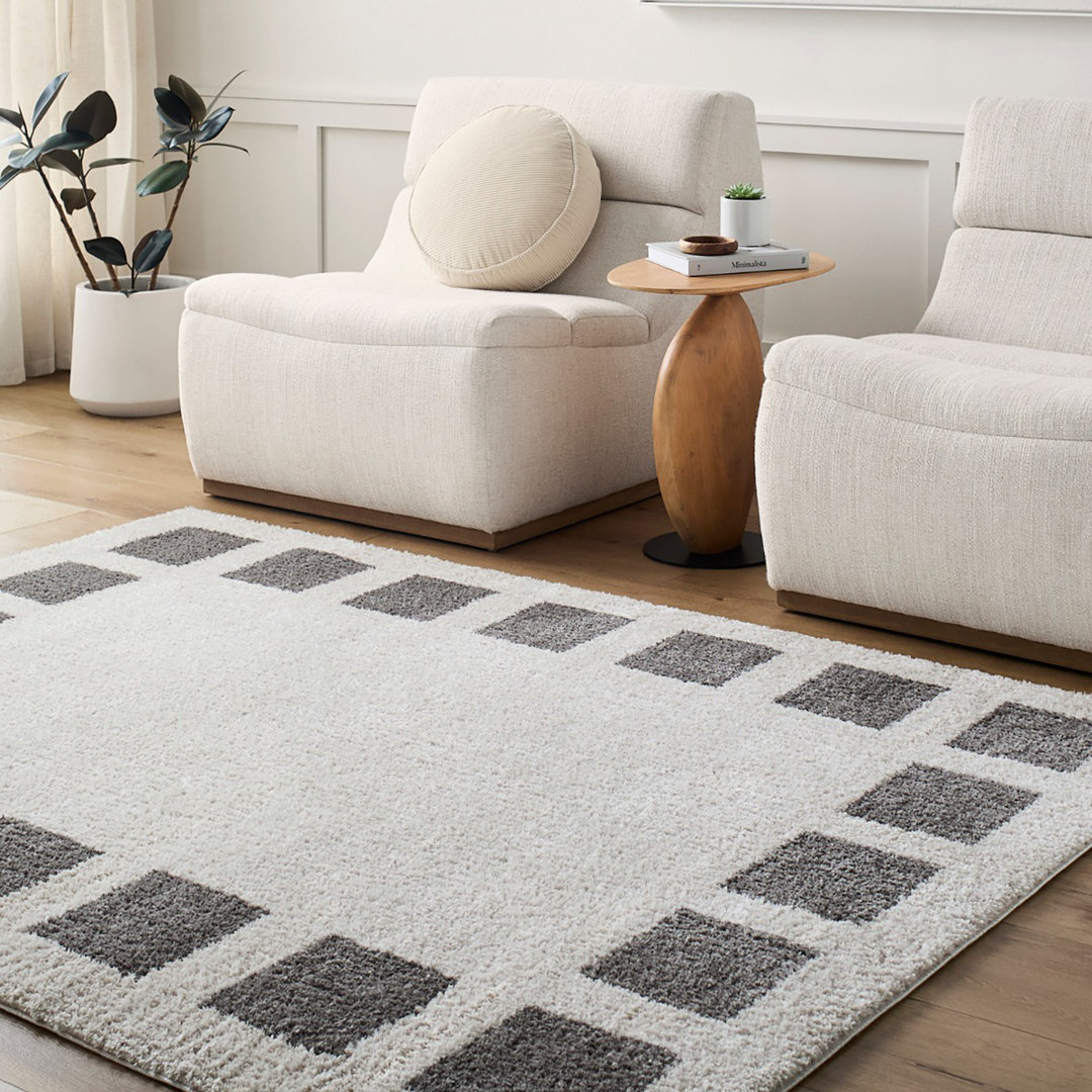 Surya Rugs Geometric Machine Tufted Area Rug